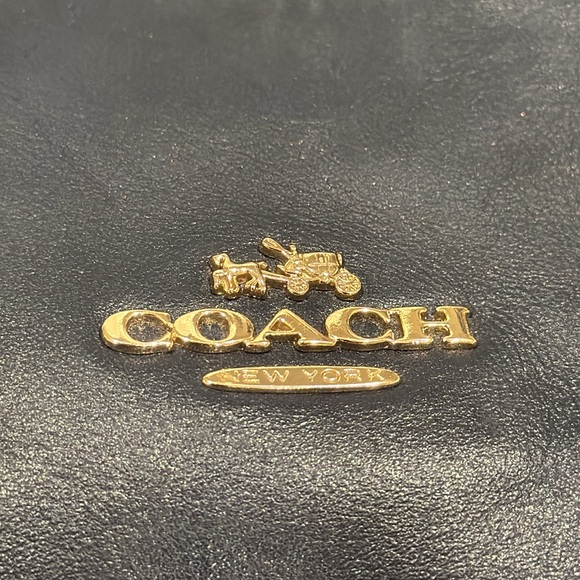 Coach Bag Prairie Dark Navy Leather Satchel Bag - Picture 13 of 17